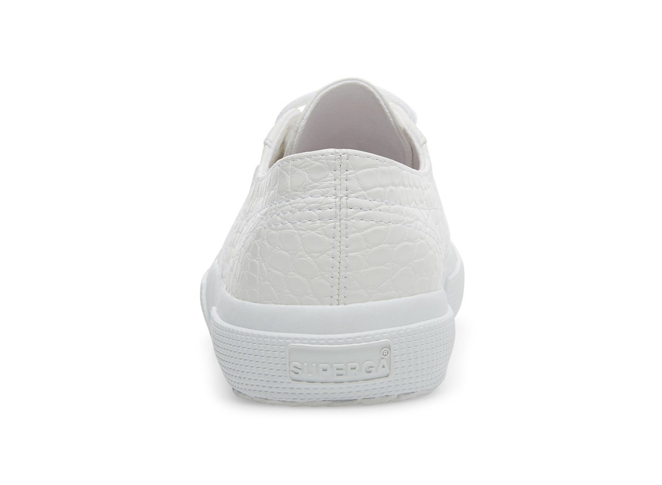 Superga Sneakers Womens - 2750 Syntcrocodile Woven - White - EFVRS9572